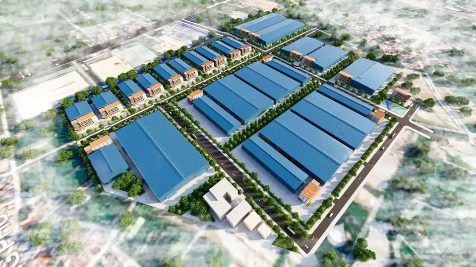 Hình ảnh Cụm công nghiệp Vân Du, Hưng Yên
